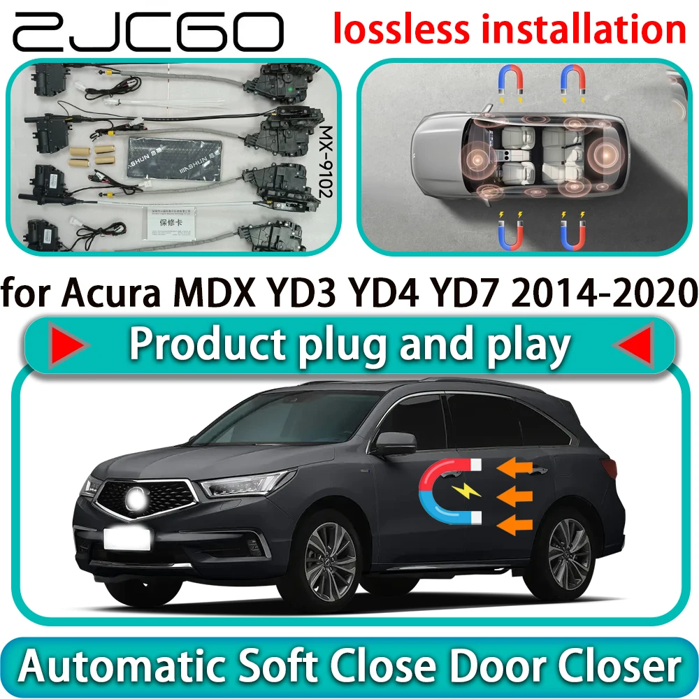 for Acura MDX YD3 YD4 YD7 2014-2020 Auto Pull Car Soft Close Door Kit Power Latch Electric Door Catch Soft Closing Assist Silent
for Acura MDX YD3 YD4 YD7 2014-2020 Auto Pull Car Soft Close Door Kit Power Latch Electric Door Catch Soft Closing Assist Silent