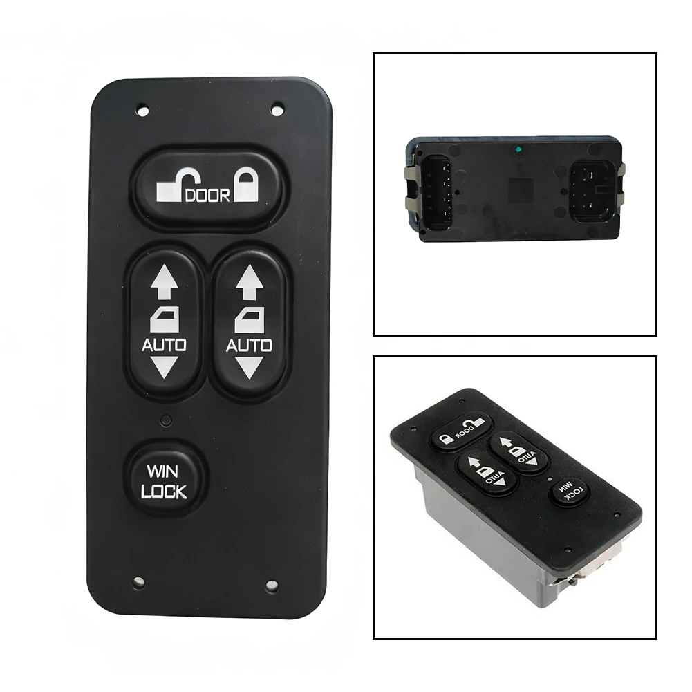 For Navistar Truck Driver's Side Front Window Master Switch, Replacement Part Numbers: 901-5104, 6111900C1, 3544934C6
For Navistar Truck Driver's Side Front Window Master Switch, Replacement Part Numbers: 901-5104, 6111900C1, 3544934C6