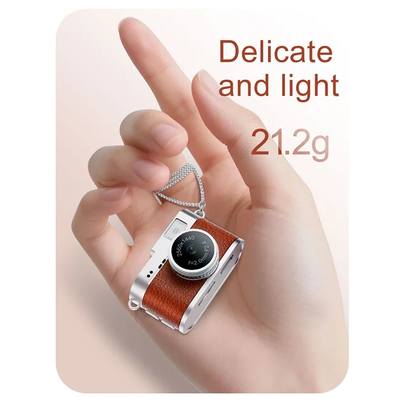 SQPP-S160 2K Mini Digital Camera With LED Flash Light Retro Design Portable Camera Featuring Speakers Ideal For Kids Students
SQPP-S160 2K Mini Digital Camera With LED Flash Light Retro Design Portable Camera Featuring Speakers Ideal For Kids Students