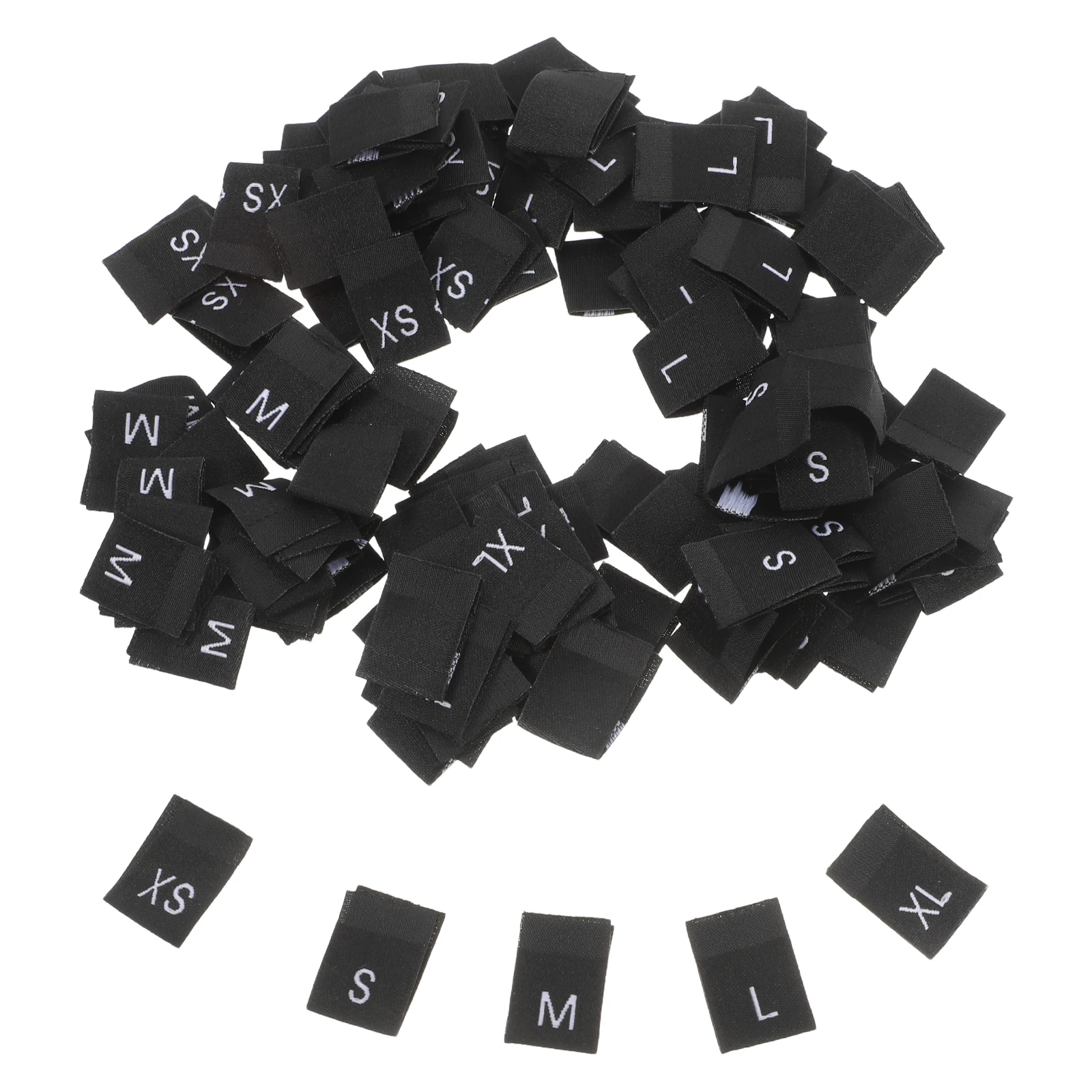 500pcs Garment Size Tags Clothes Labels Woven Fabric Accessories Store Supplies Washable Small Labels For Clothing
500pcs Garment Size Tags Clothes Labels Woven Fabric Accessories Store Supplies Washable Small Labels For Clothing