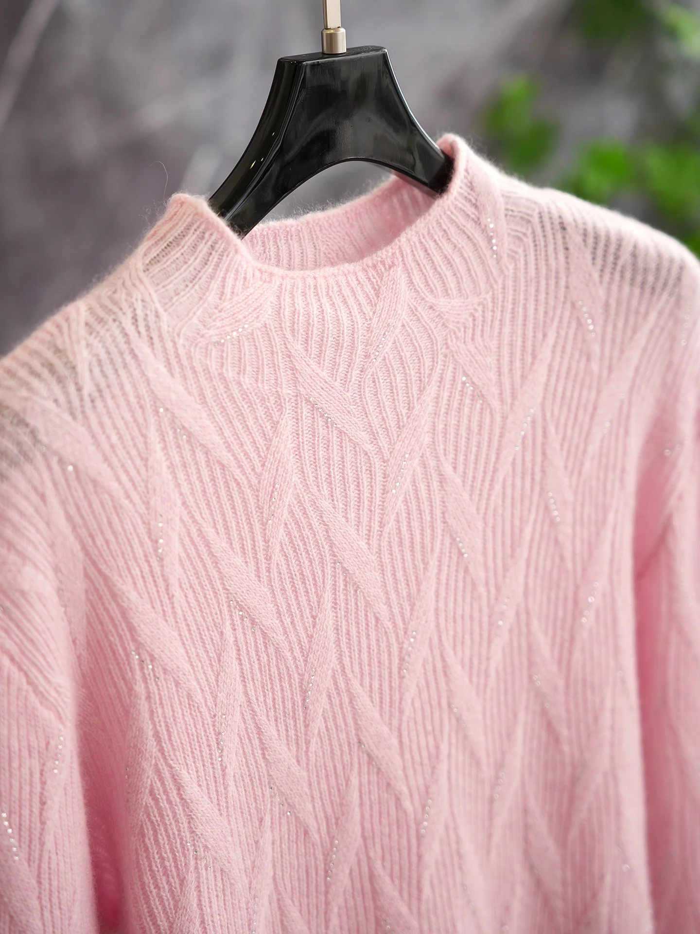 Любовь с первого раза! Вязаный свитер-водолазка из шерсти с двойным узлом и цветочным узором, розовый, для ношения под одеждой
Любовь с первого раза! Вязаный свитер-водолазка из шерсти с двойным узлом и цветочным узором, розовый, для ношения под одеждой