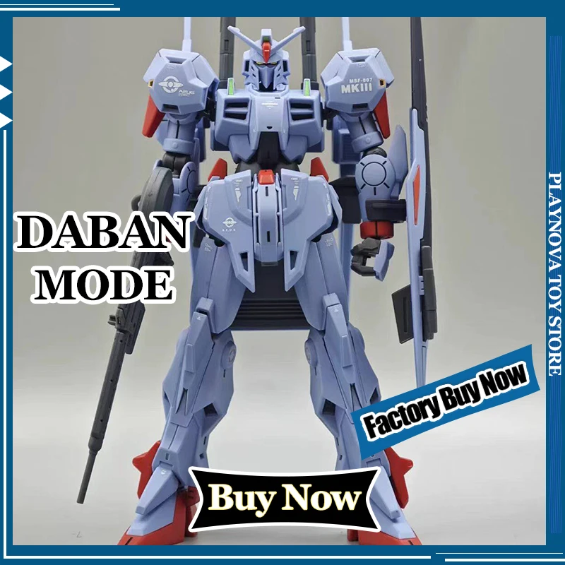 Фигурка DABAN 6640 KO RE Mk-Ⅲ MSF-007, сборная модель в масштабе 1/100, пластиковые аниме-фигурки MSV, детская игрушка, подарок на день рождения
Фигурка DABAN 6640 KO RE Mk-Ⅲ MSF-007, сборная модель в масштабе 1/100, пластиковые аниме-фигурки MSV, детская игрушка, подарок на день рождения