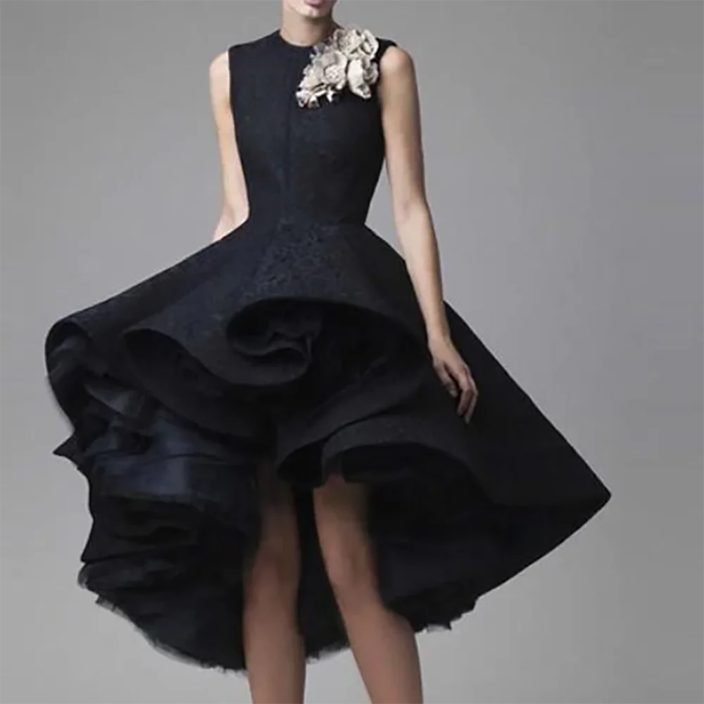Classic O-Neck Satin Appliuqins Tiered A-Line Formal Evening Dresses Birthday Party Prom Gowns Customized
Classic O-Neck Satin Appliuqins Tiered A-Line Formal Evening Dresses Birthday Party Prom Gowns Customized