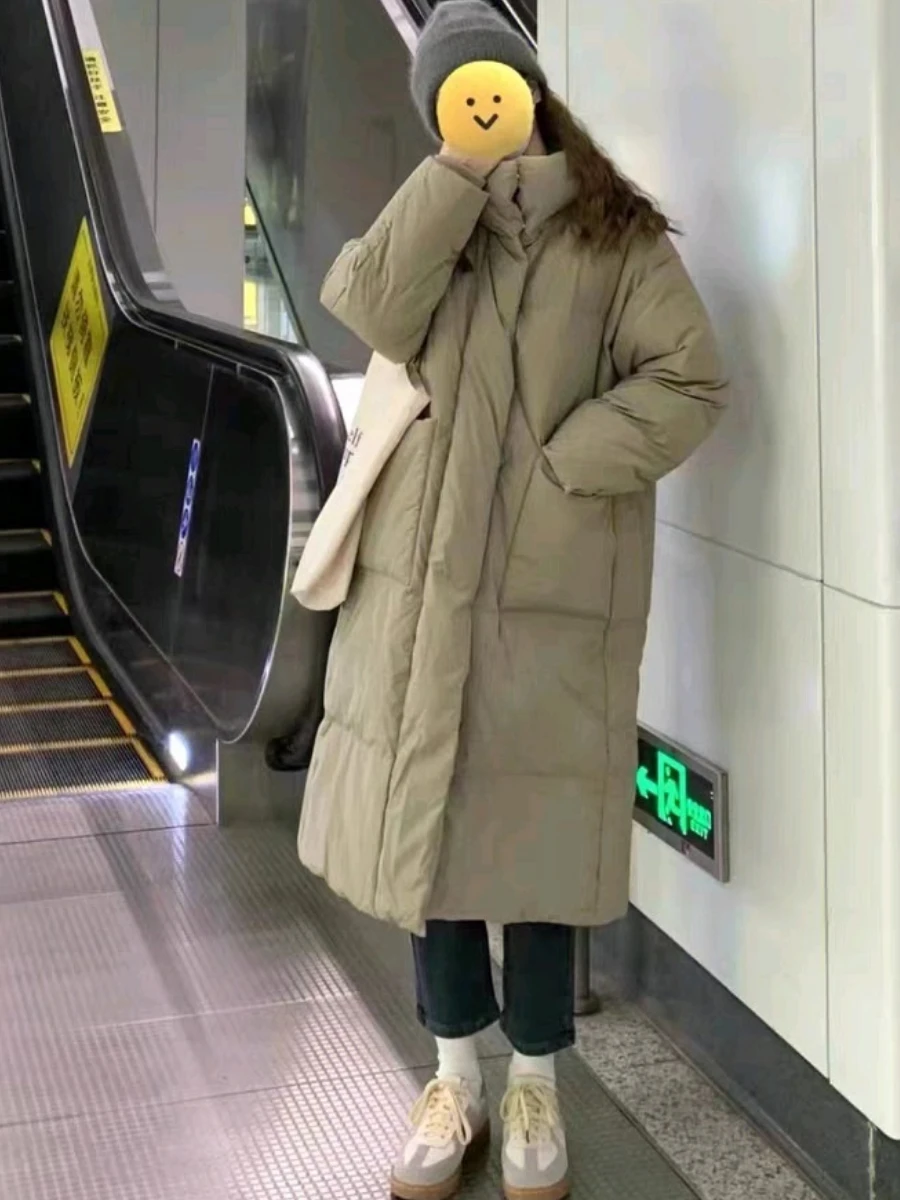 2023 Oversize Long Parkas Women Winter Puffer Jacket Down Cotton Coat Long Sleeve Thick Warm Quilted Outerwear Parka Mujer
2023 Oversize Long Parkas Women Winter Puffer Jacket Down Cotton Coat Long Sleeve Thick Warm Quilted Outerwear Parka Mujer