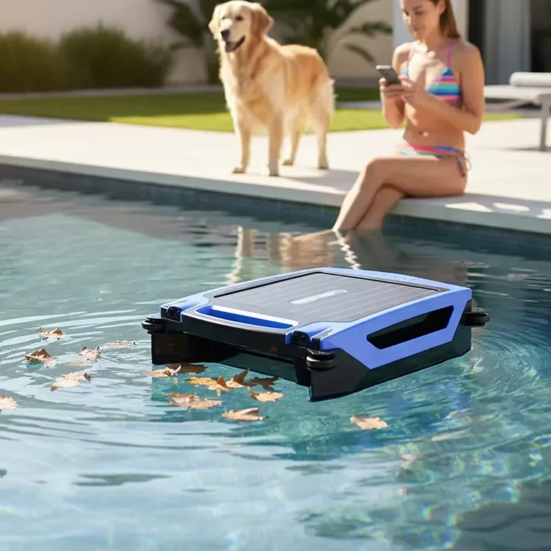Intelligent Solar Powered Eco-Friendly High Efficiency Pool Skimmer Robot Automatic Cordless Surface Cleaner 20 Hours Work
Intelligent Solar Powered Eco-Friendly High Efficiency Pool Skimmer Robot Automatic Cordless Surface Cleaner 20 Hours Work