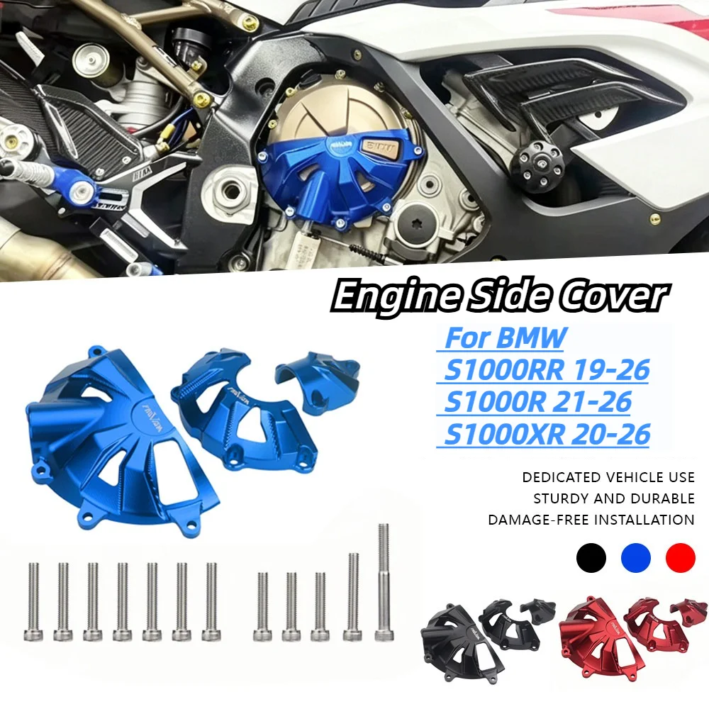 Engine Cover Guard Anti-Fall Slider Crash Protector For BMW S1000RR S1000R S1000XR 2019-2026 Motorcycle Side Case Protection Pad
Engine Cover Guard Anti-Fall Slider Crash Protector For BMW S1000RR S1000R S1000XR 2019-2026 Motorcycle Side Case Protection Pad