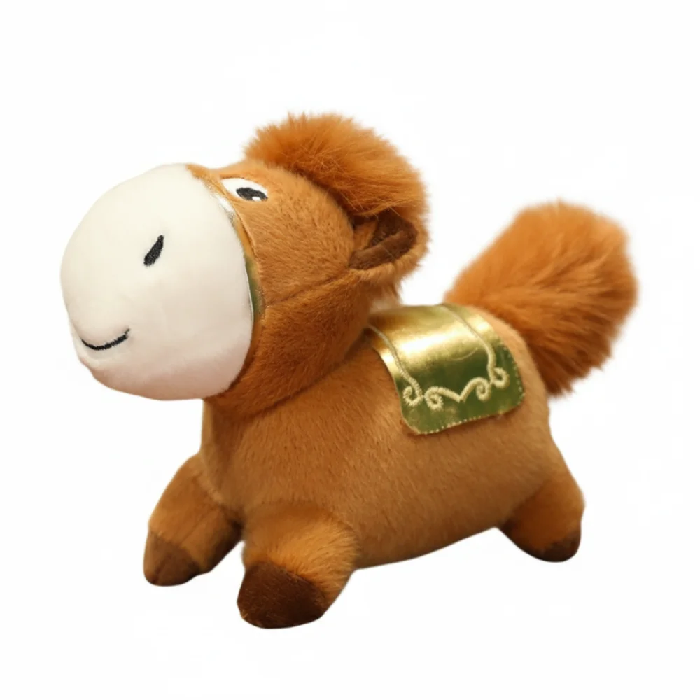 Stuffed Horse Mascot 2026 Horse Good Luck Cute Lucky Horse Kawaii Creative Zodiac Pony Figurine Home Decoration
Stuffed Horse Mascot 2026 Horse Good Luck Cute Lucky Horse Kawaii Creative Zodiac Pony Figurine Home Decoration