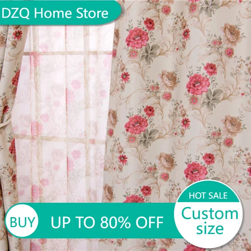 Chinese style countryside Curtains for Living Room Bedroom Dining Room Black silk blackout curtains peony flower curtain window
Chinese style countryside Curtains for Living Room Bedroom Dining Room Black silk blackout curtains peony flower curtain window