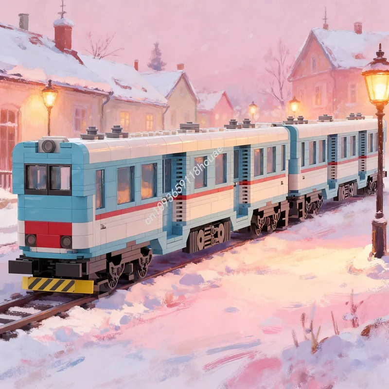1535 шт. MOC, итальянская серия, дизельный поезд, городские поезда, модель строительных блоков, архитектура, рождественские подарки, идея, образовательная игрушка, кирпич
1535 шт. MOC, итальянская серия, дизельный поезд, городские поезда, модель строительных блоков, архитектура, рождественские подарки, идея, образовательная игрушка, кирпич
