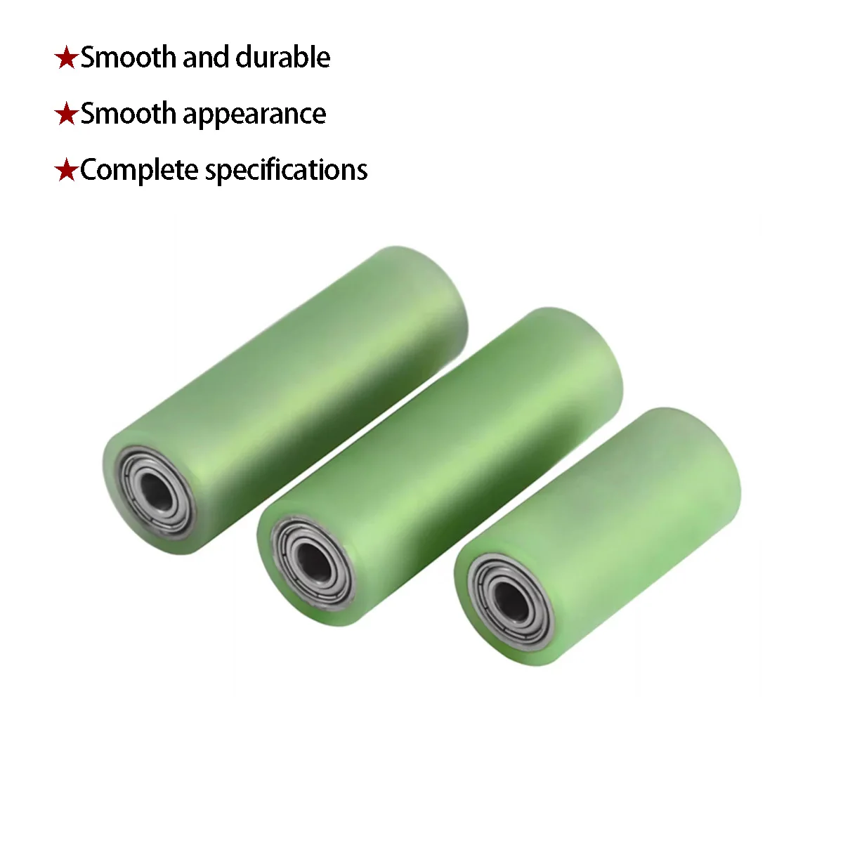 OD35-45mm Customizable 90A Polyurethane Coated Drum - Unpowered Double Bearing, Wear-Resistant PU Rubber Idler & Silicone Wheel
OD35-45mm Customizable 90A Polyurethane Coated Drum - Unpowered Double Bearing, Wear-Resistant PU Rubber Idler & Silicone Wheel