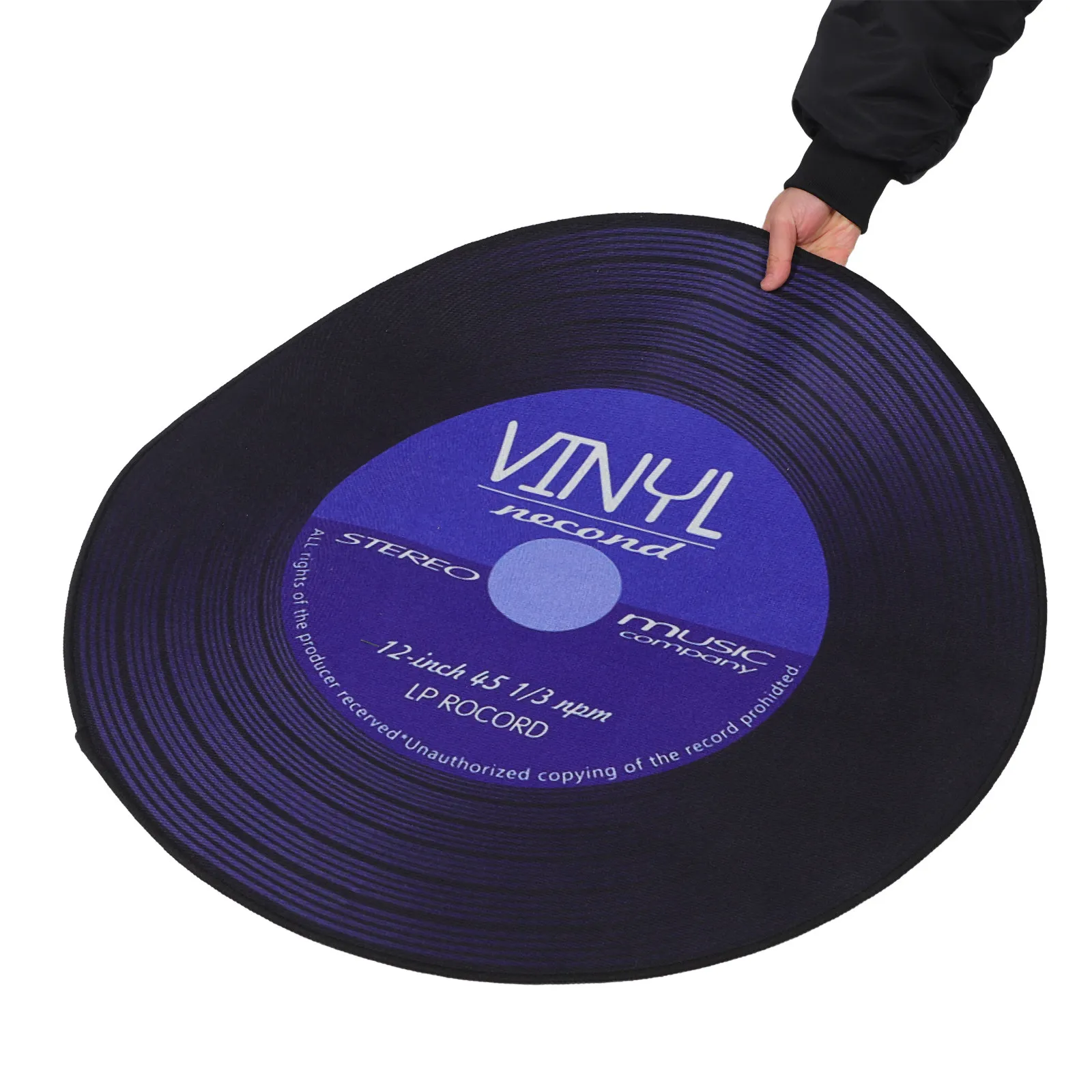 Retro 80S Vinyl Record Rug 80Cm Non-Slip Round Music Carpet Vintage Record Player Mat for Living Room Bedroom Music Round Rug
Retro 80S Vinyl Record Rug 80Cm Non-Slip Round Music Carpet Vintage Record Player Mat for Living Room Bedroom Music Round Rug