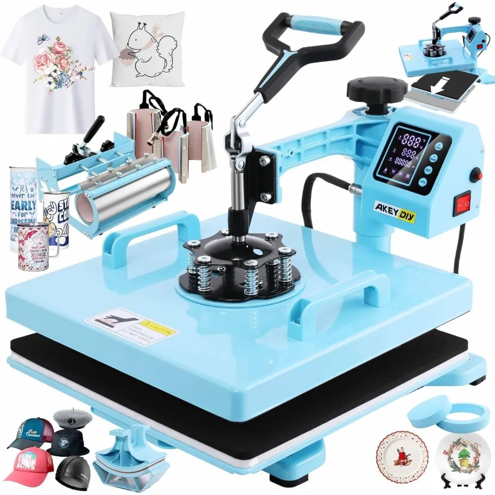 Heat Press 15x15 inch 8 in 1 Slide Out Tshirt Press Machine with 30OZ Tumbler Attachment Sublimation Machine Digital Printing
Heat Press 15x15 inch 8 in 1 Slide Out Tshirt Press Machine with 30OZ Tumbler Attachment Sublimation Machine Digital Printing