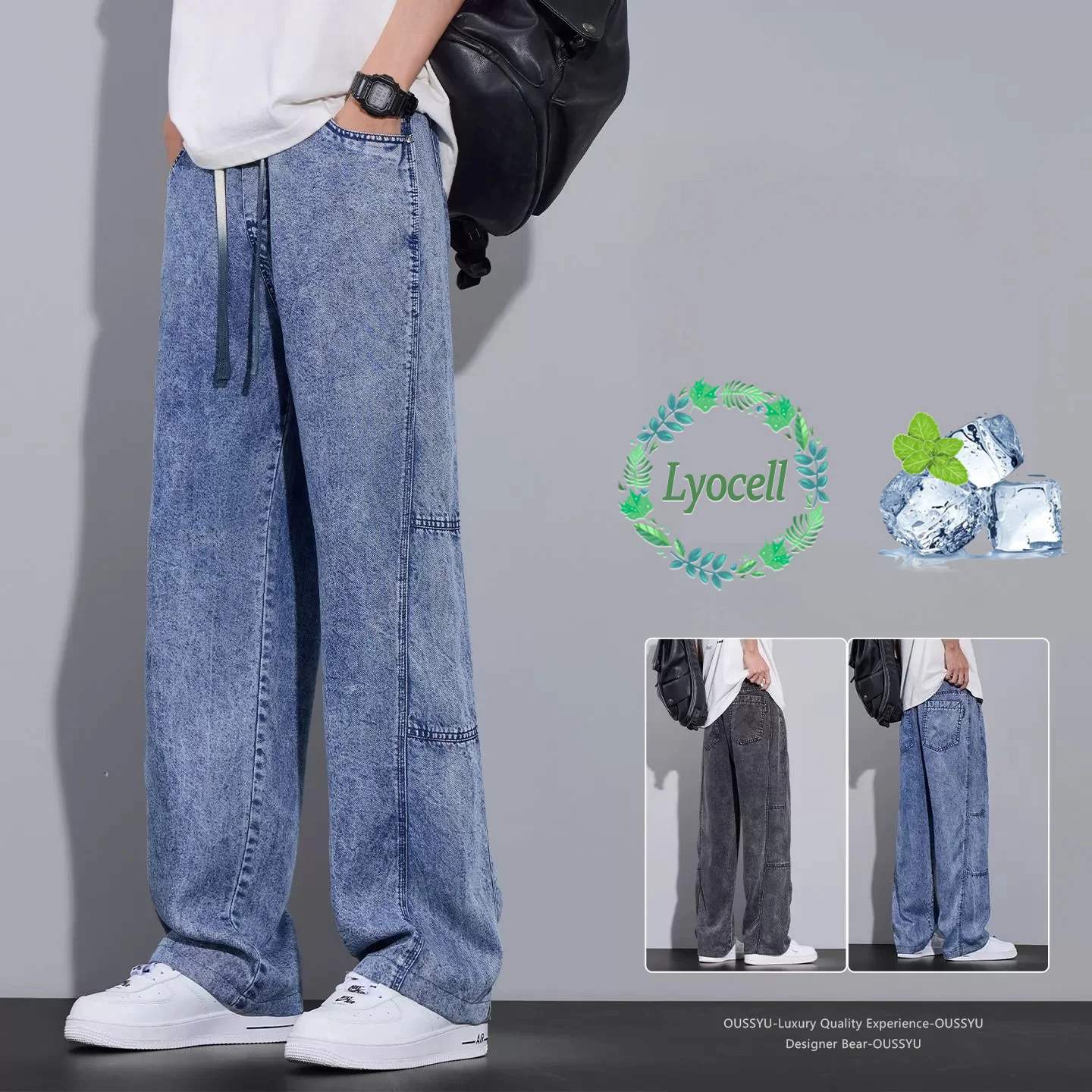 2026 Summer Lyocell Fabric Jeans Men Denim Wide Leg Pants Joggers Anti-Wrinkle Loose Straight Trousers Man Plus Size 4XL 5XL
2026 Summer Lyocell Fabric Jeans Men Denim Wide Leg Pants Joggers Anti-Wrinkle Loose Straight Trousers Man Plus Size 4XL 5XL