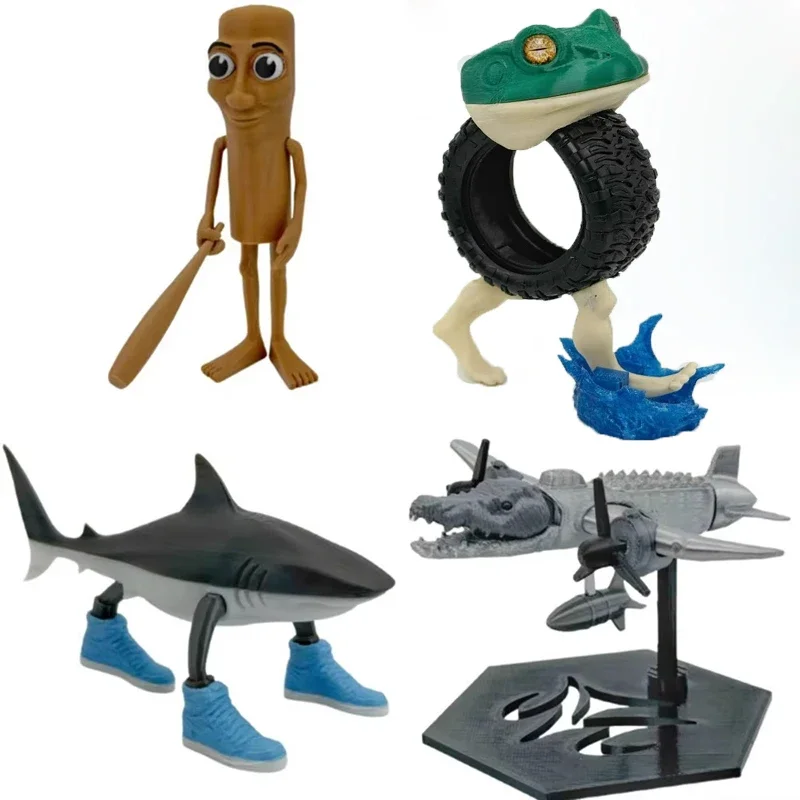 Tungtung Sahur Tralalelo Tralala Shark Shimpanzini Bananini Аниме Фигурка Коллекционная модель Гаражный комплект Игрушки в подарок
Tungtung Sahur Tralalelo Tralala Shark Shimpanzini Bananini Аниме Фигурка Коллекционная модель Гаражный комплект Игрушки в подарок