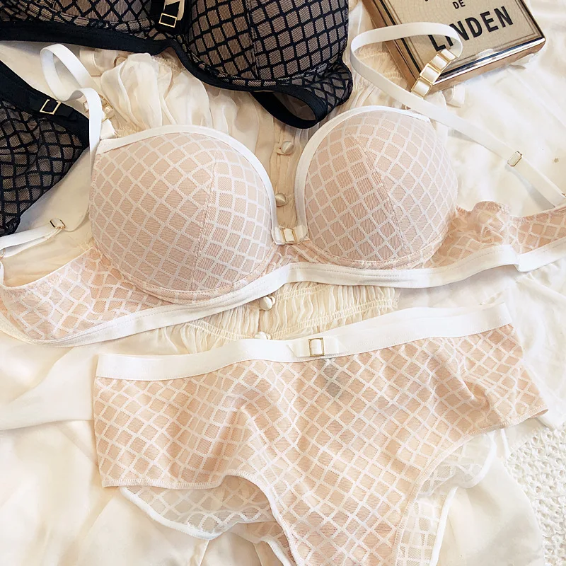 Sexy lingerie rhombus mesh on the thin under the thick small breast gathering soft steel ring underwear set bra
Sexy lingerie rhombus mesh on the thin under the thick small breast gathering soft steel ring underwear set bra