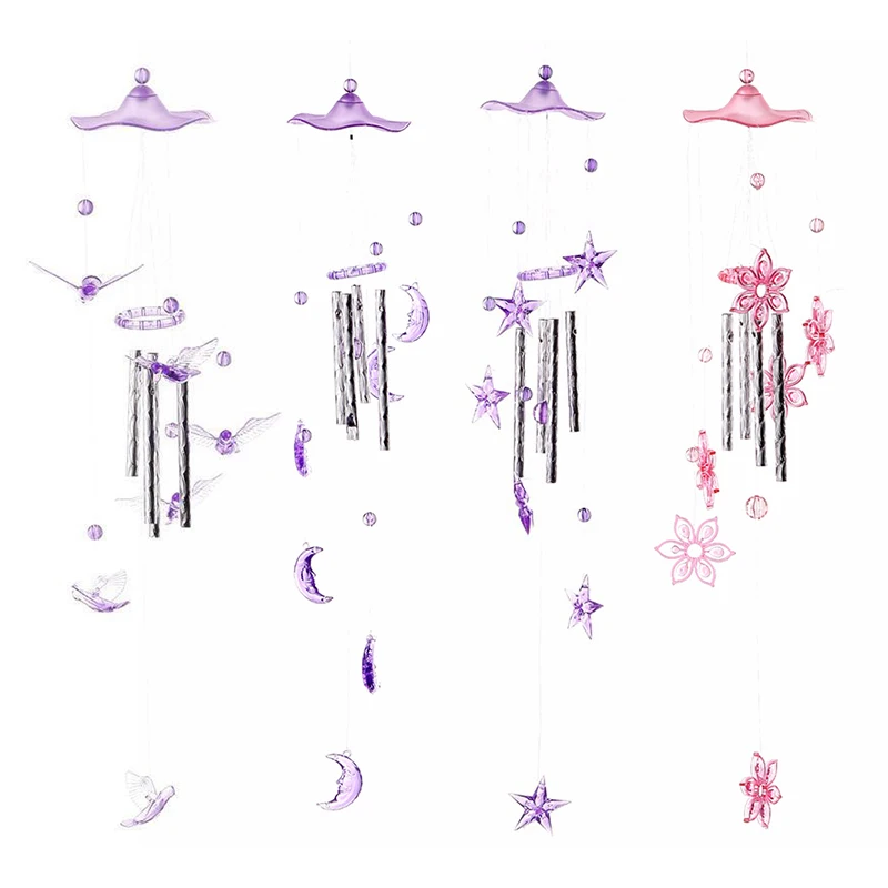 1pc Cute Metal Tubes Bell Wind Chimes Garden Yard Hanging Home Decoration Metal+acrylic Creative Hanging Gift 45cm Long
1pc Cute Metal Tubes Bell Wind Chimes Garden Yard Hanging Home Decoration Metal+acrylic Creative Hanging Gift 45cm Long