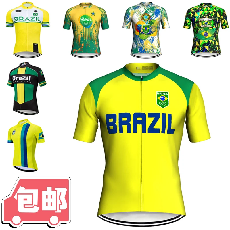 Brazil Bicycle Jacket, Short Sleeve Wear, Road MTB Jersey, Cycling Clothes, Motocross, New Shirt Top, Mountain Tracksuit
Brazil Bicycle Jacket, Short Sleeve Wear, Road MTB Jersey, Cycling Clothes, Motocross, New Shirt Top, Mountain Tracksuit