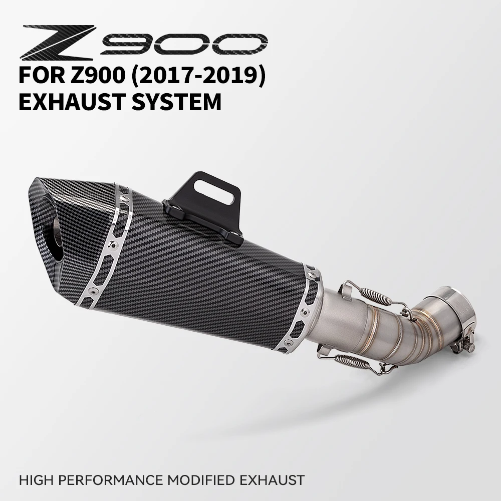 51mm Motorcycle Exhaust Mid Pipe Connecting Tube Slip-On Muffler With DB Killer For Z900 2017-2019
51mm Motorcycle Exhaust Mid Pipe Connecting Tube Slip-On Muffler With DB Killer For Z900 2017-2019