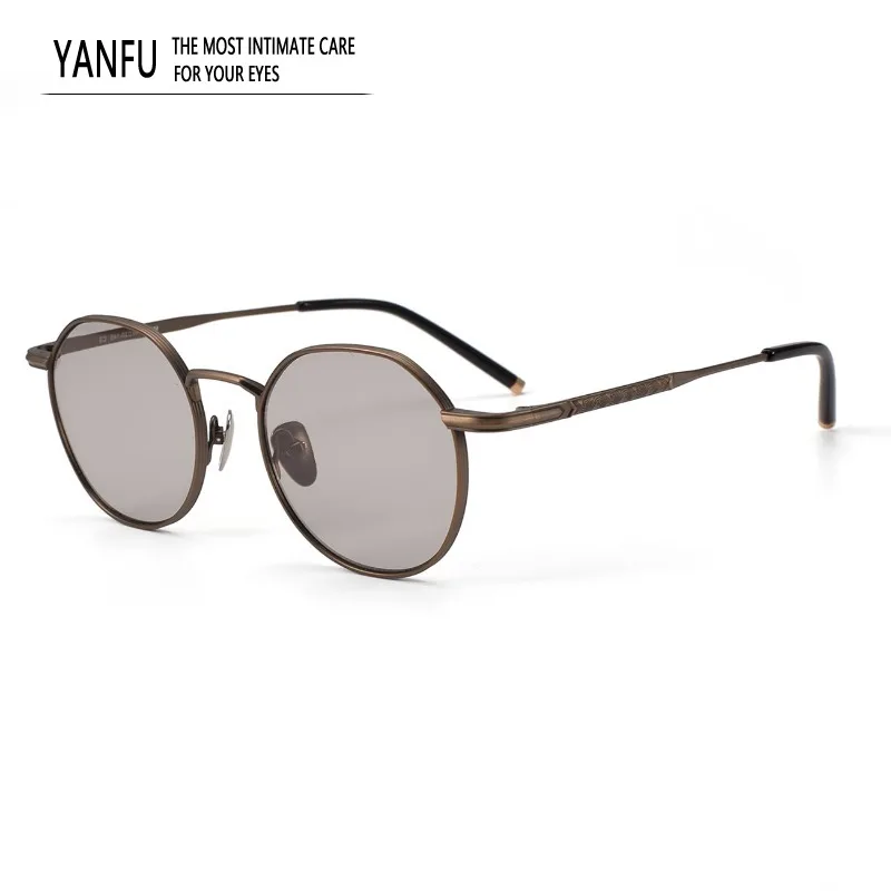 2025 Top Quality Round Pure Titanium Sunglasses Man Fashion Outdoor Sunshade UV400 Eyeglasses Men Eyewear Beach Nylon Lens 145mm
2025 Top Quality Round Pure Titanium Sunglasses Man Fashion Outdoor Sunshade UV400 Eyeglasses Men Eyewear Beach Nylon Lens 145mm