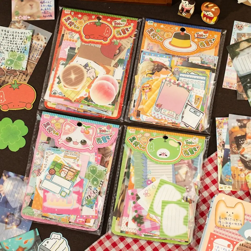 200Pcs/bag 4 Styles Sticky Notes Material Pack DIY Mood Graffiti Seriers Memo Pads Gift Cartoon Message Paper Diary Decorati
200Pcs/bag 4 Styles Sticky Notes Material Pack DIY Mood Graffiti Seriers Memo Pads Gift Cartoon Message Paper Diary Decorati