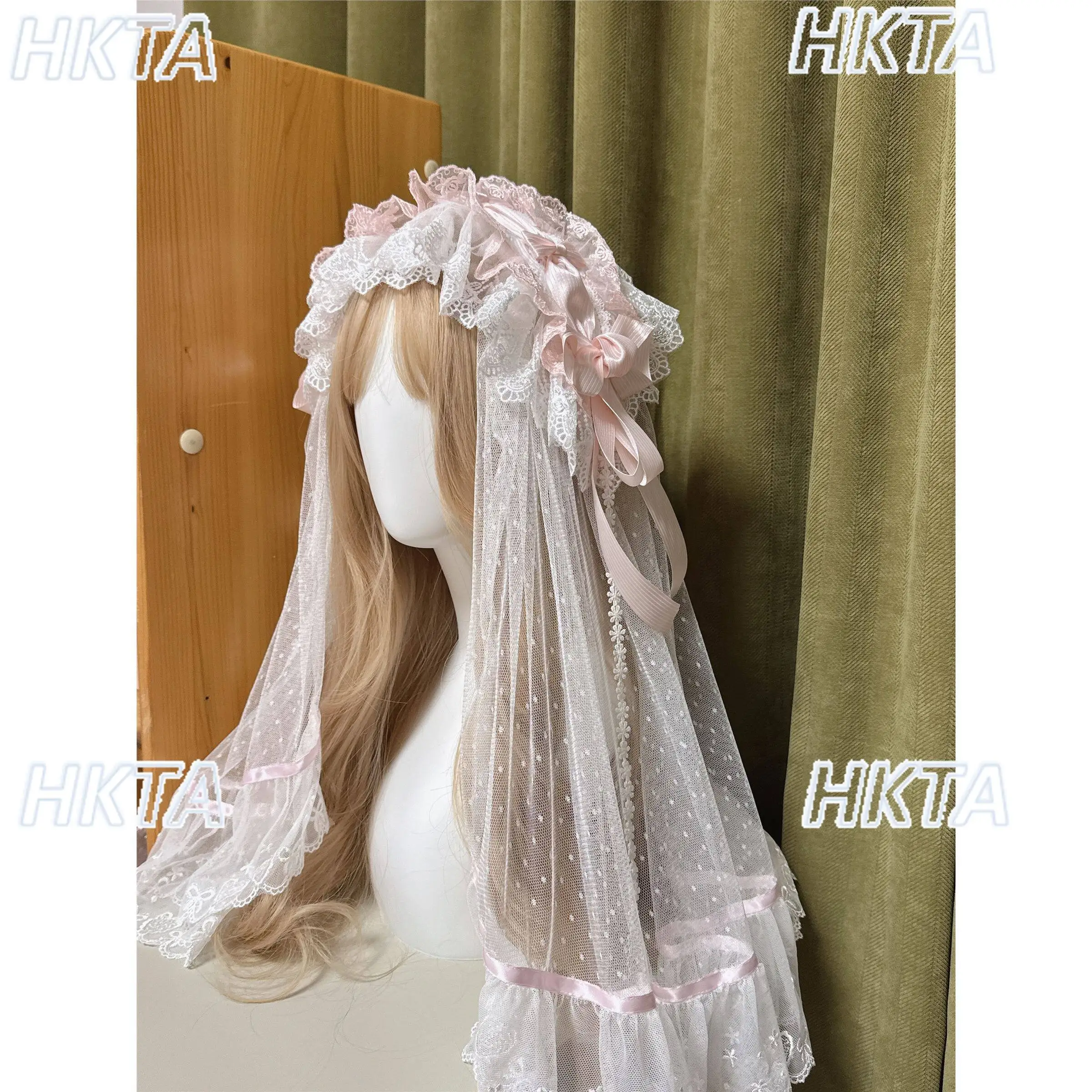 Japanese Handmade Lolita Hair Accessories Kawaii Sweet Girl Pink Hair Band Veil Gorgeous Bride Christmas Cos Hair Bands Women
Japanese Handmade Lolita Hair Accessories Kawaii Sweet Girl Pink Hair Band Veil Gorgeous Bride Christmas Cos Hair Bands Women