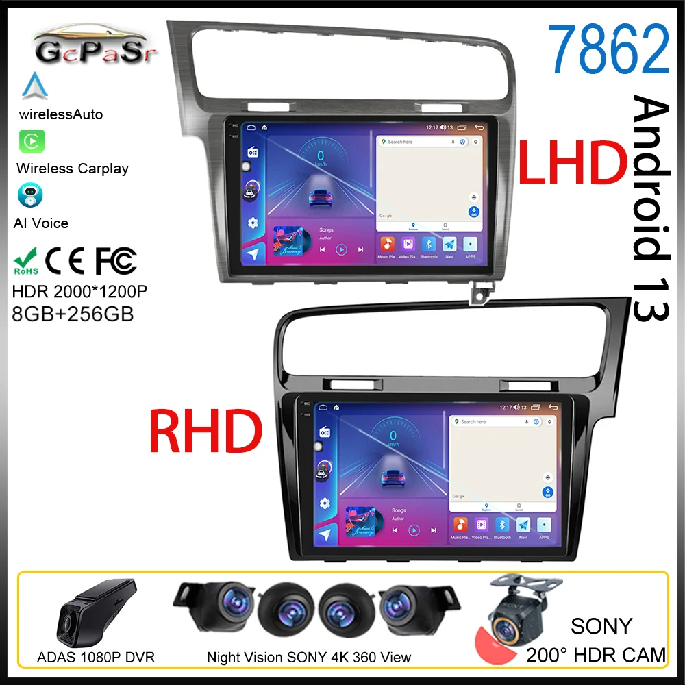 Android 13 For Volkswagen Golf 7 Multimedia Car Player Autoradio GPS Video Navigation Wireless Screen 8Core Bluetooth Dash HDR
Android 13 For Volkswagen Golf 7 Multimedia Car Player Autoradio GPS Video Navigation Wireless Screen 8Core Bluetooth Dash HDR