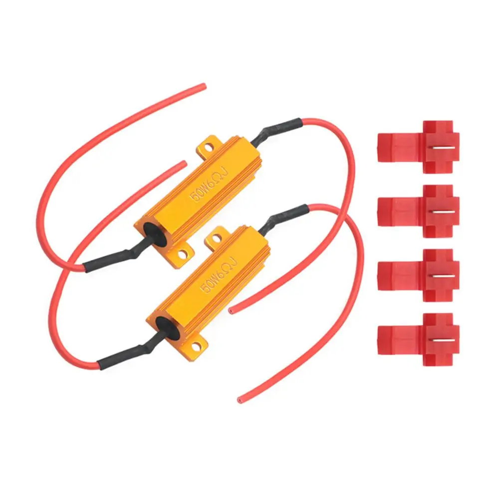 Accessories Fog Lamps Decode Harness Decoder Interior Cable Wiring 50W 6 ohm Headlight Load Resistor Turn Signal Load Resistor
Accessories Fog Lamps Decode Harness Decoder Interior Cable Wiring 50W 6 ohm Headlight Load Resistor Turn Signal Load Resistor