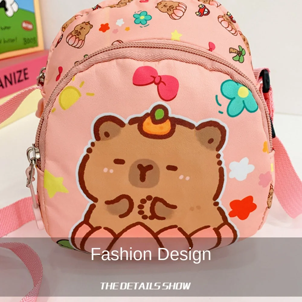 New Large Capacity Capybara Printed Crossbody Bag Portable Multi-function Capybara Lightweight Children's Bag Coin Purse
New Large Capacity Capybara Printed Crossbody Bag Portable Multi-function Capybara Lightweight Children's Bag Coin Purse
