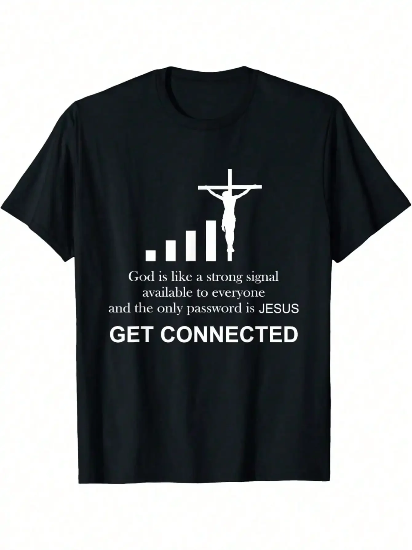 Футболка с рисунком креста Get Connected — забавный подарок католического священника, мужская повседневная хлопковая футболка с вдохновляющим сообщением 
Футболка с рисунком креста Get Connected — забавный подарок католического священника, мужская повседневная хлопковая футболка с вдохновляющим сообщением