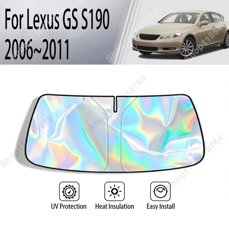 For Lexus GS S190 2006-2011 Sunshade Cover Car Windshield SunShades Sun UV Protector Cover Car Front Windscreen Cover
For Lexus GS S190 2006-2011 Sunshade Cover Car Windshield SunShades Sun UV Protector Cover Car Front Windscreen Cover