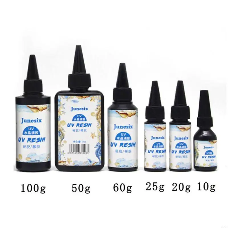 100ml Clear UV Resin Hard Type Solar Quick Curing Epoxy Resin for Casting Coating Mold Jewelry Pendants
100ml Clear UV Resin Hard Type Solar Quick Curing Epoxy Resin for Casting Coating Mold Jewelry Pendants