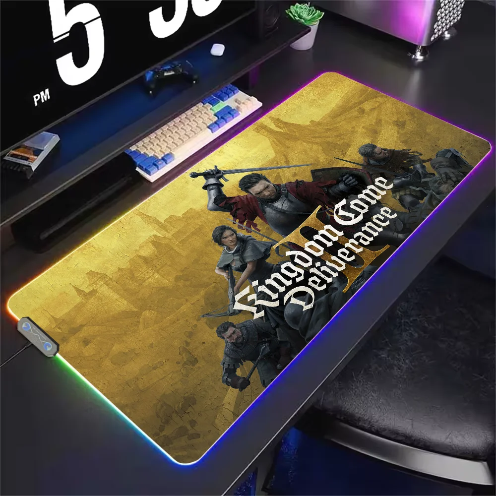 K-Kingdom Come Deliverance II 2 Game S Mouse Pad RGB LED Light Non-Slip Rubber Base Waterproof Office PC Home Best Price Desk-Ma
K-Kingdom Come Deliverance II 2 Game S Mouse Pad RGB LED Light Non-Slip Rubber Base Waterproof Office PC Home Best Price Desk-Ma