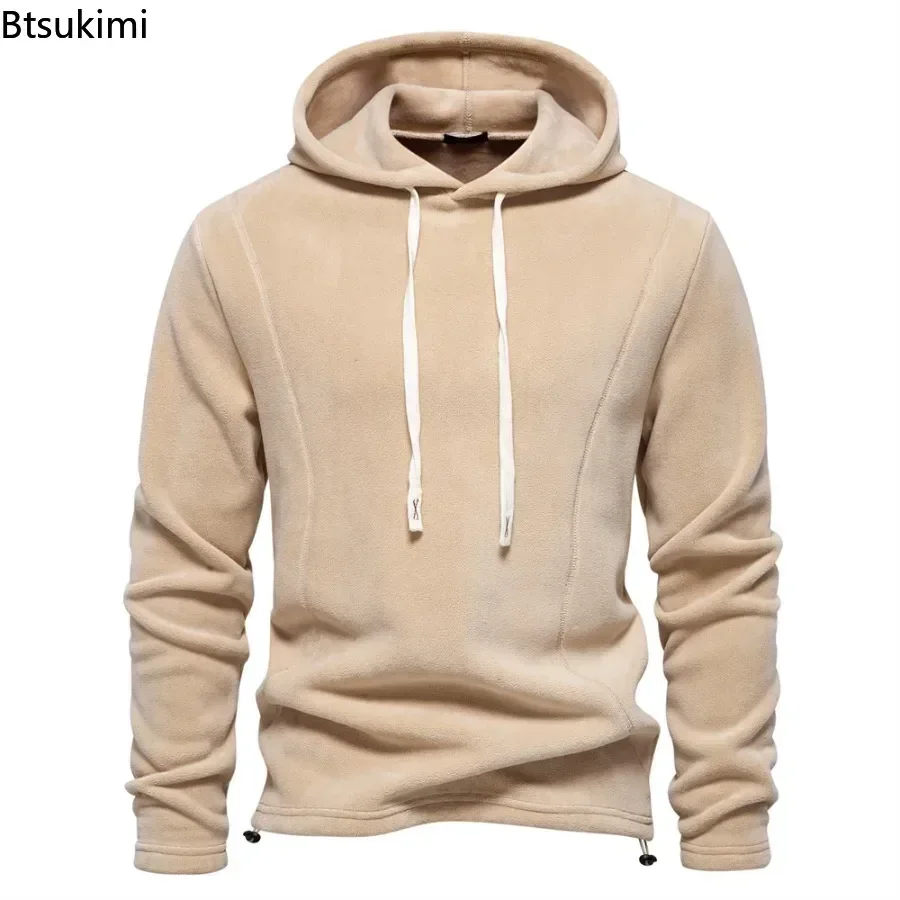 2025 Men's Autumn Winter Warm Hoodies Solid Color Long Sleeve Casual Thick Sweatshirts Male Fashion Versatile Hooded Tops Coats
2025 Men's Autumn Winter Warm Hoodies Solid Color Long Sleeve Casual Thick Sweatshirts Male Fashion Versatile Hooded Tops Coats