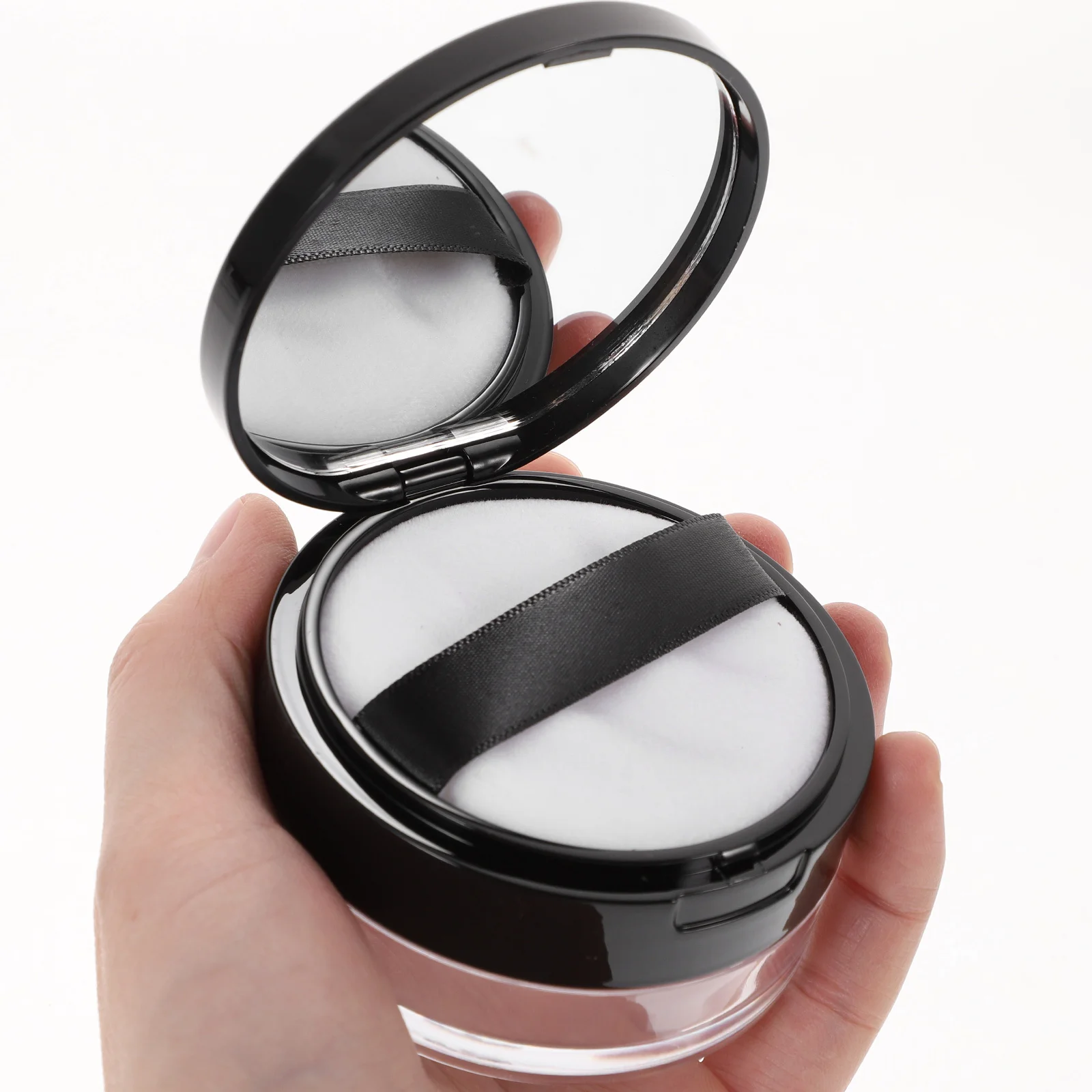 1 Portable Mirror Powder Case Double Layer Leakproof Design for Loose Powder Storage Makeup Container with Mesh Insert and
1 Portable Mirror Powder Case Double Layer Leakproof Design for Loose Powder Storage Makeup Container with Mesh Insert and