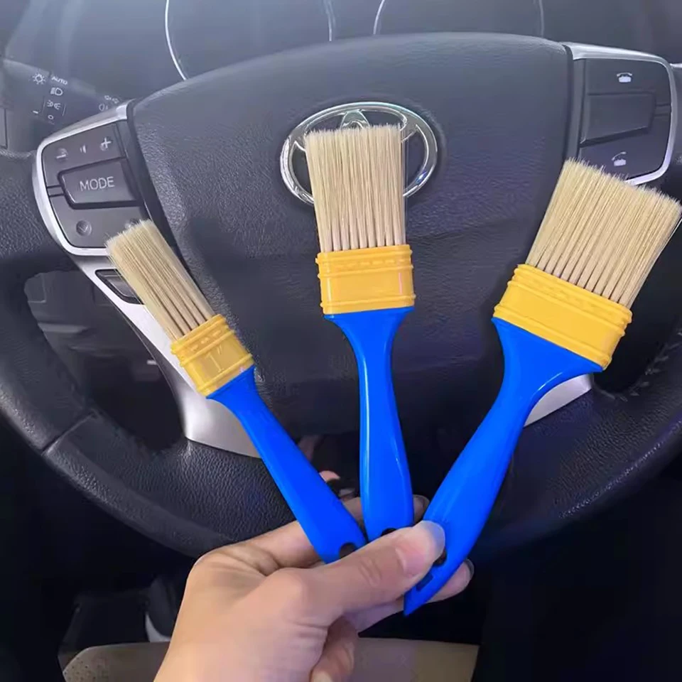 3-Piece Soft Bristle Car Interior Cleaning Brushes – Multi-Size Crevice Dusting Tools for Air Vents, Seat Gaps, Dashboard MO-A78
3-Piece Soft Bristle Car Interior Cleaning Brushes – Multi-Size Crevice Dusting Tools for Air Vents, Seat Gaps, Dashboard MO-A78