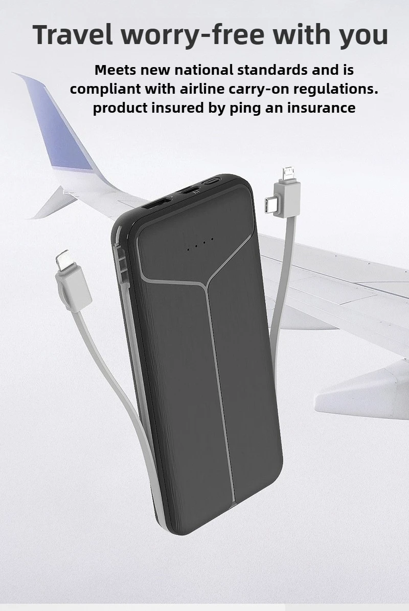 10000mAh Power Bank for IPhone for Xiaomi for Samsung for Huawei with Plug Portable Charger External Battery Slim Powerbank
10000mAh Power Bank for IPhone for Xiaomi for Samsung for Huawei with Plug Portable Charger External Battery Slim Powerbank