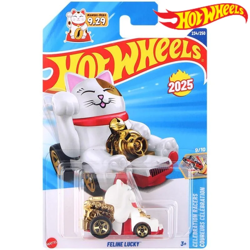 Новая оригинальная игрушечная модель Hot Wheels из сплава Lucky Cat, инерционный шкив автомобиля C4982 25n, коллекционные модели автомобилей, подарки на день рождения и праздник
Новая оригинальная игрушечная модель Hot Wheels из сплава Lucky Cat, инерционный шкив автомобиля C4982 25n, коллекционные модели автомобилей, подарки на день рождения и праздник