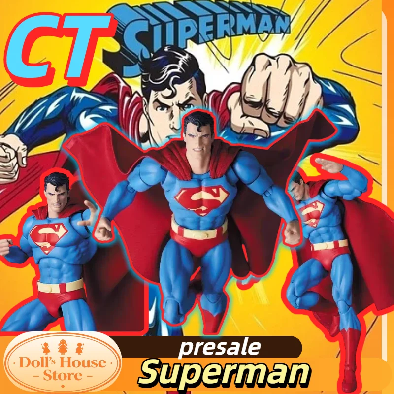 New CT Factory Mafex117 Comic Version Silent Superman DC Justice League Movable Figurine Model Chassis Desktop Ornament Gift
New CT Factory Mafex117 Comic Version Silent Superman DC Justice League Movable Figurine Model Chassis Desktop Ornament Gift