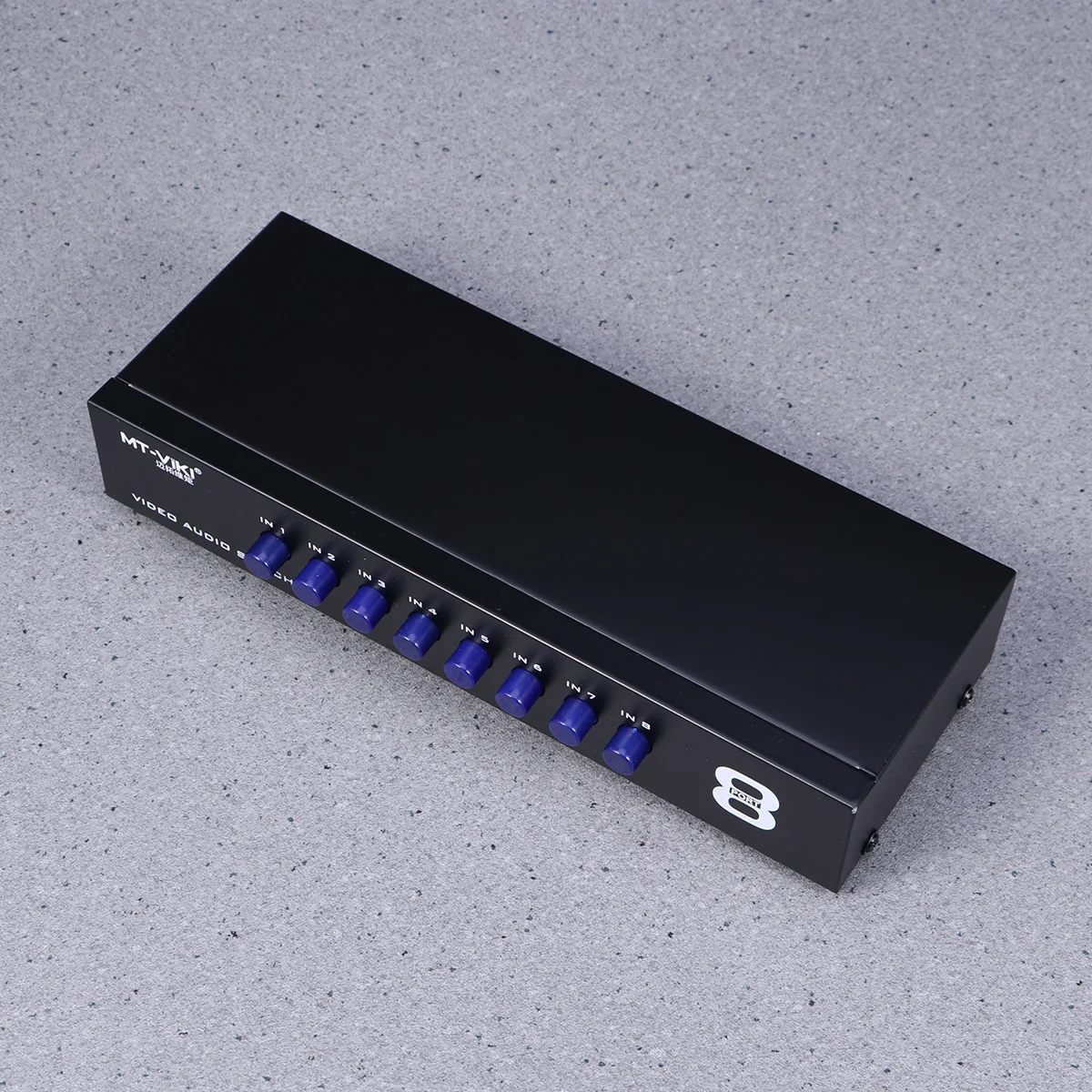 8 Ports Video Audio 8 In 1 Out Selector Splitter Box High Isolation Signal Router For Dvd Vcd Use In Home Hotel
8 Ports Video Audio 8 In 1 Out Selector Splitter Box High Isolation Signal Router For Dvd Vcd Use In Home Hotel