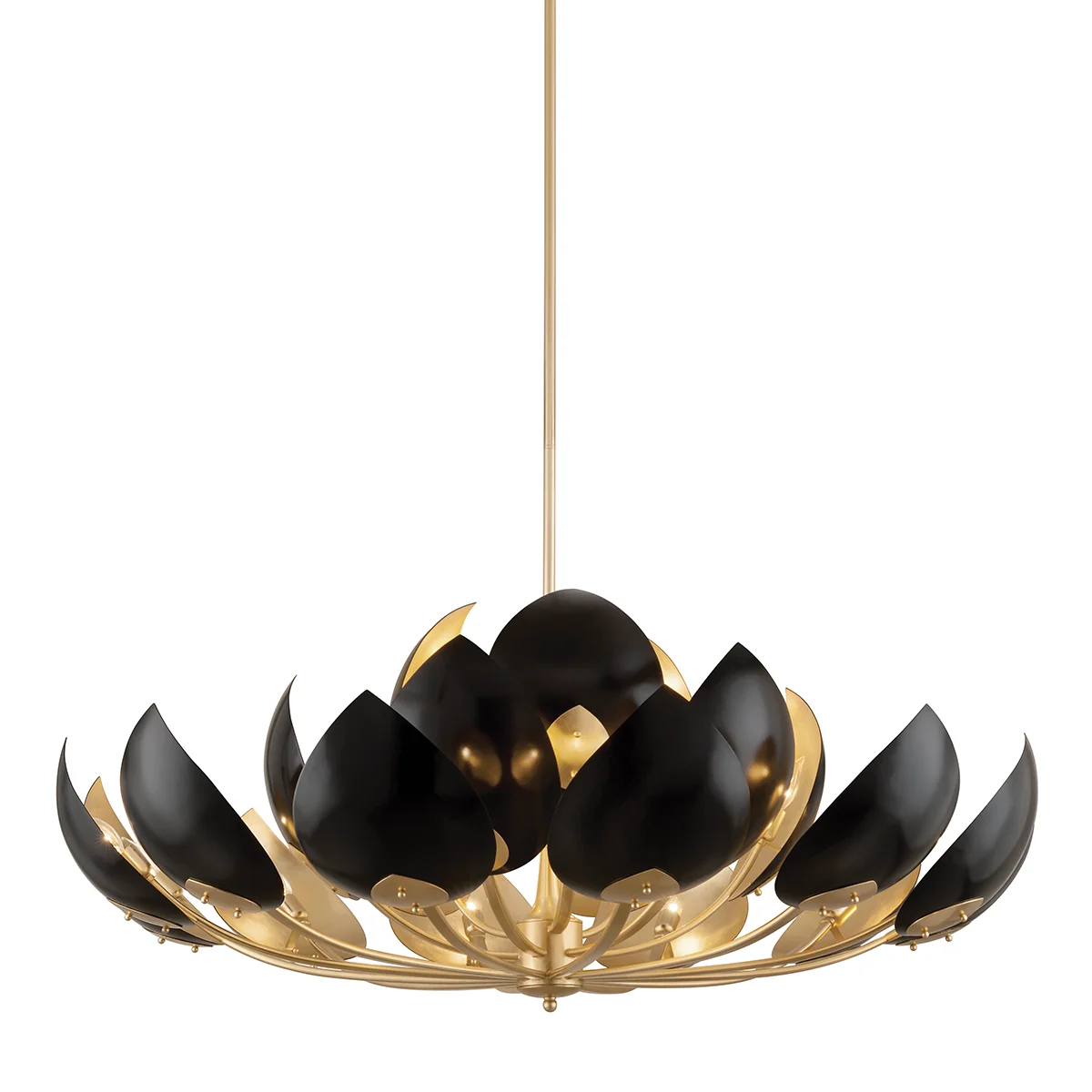 Modern White Gold Petal Lustre Chandelier, Dimmable Round Hardware Pendant Lamp for Villa & Mall, Light for Commercial Ceilings
Modern White Gold Petal Lustre Chandelier, Dimmable Round Hardware Pendant Lamp for Villa & Mall, Light for Commercial Ceilings