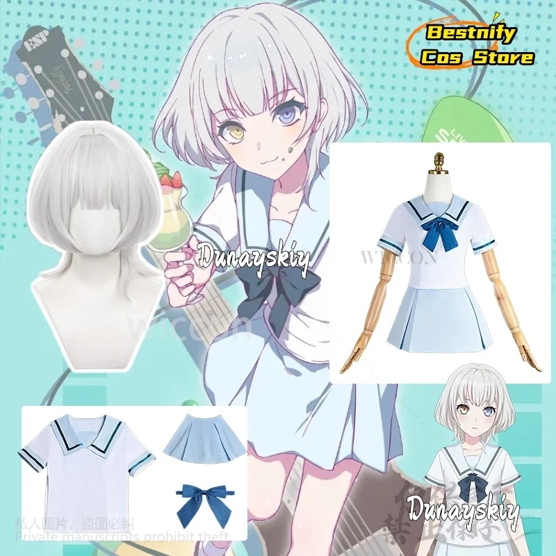 CosplayKaname Rana Anime BanG Dream! MyGO Cosplay Costume Hanasakiga School Sailor Uniform Blue Summer Dress Lolita Wigs платье
CosplayKaname Rana Anime BanG Dream! MyGO Cosplay Costume Hanasakiga School Sailor Uniform Blue Summer Dress Lolita Wigs платье
