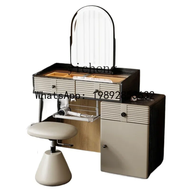 GZ Dressing Table Bedside Table Integrated High-Grade Small Bedroom Simple Solid Wood Retractable Makeup Table with Lock
GZ Dressing Table Bedside Table Integrated High-Grade Small Bedroom Simple Solid Wood Retractable Makeup Table with Lock