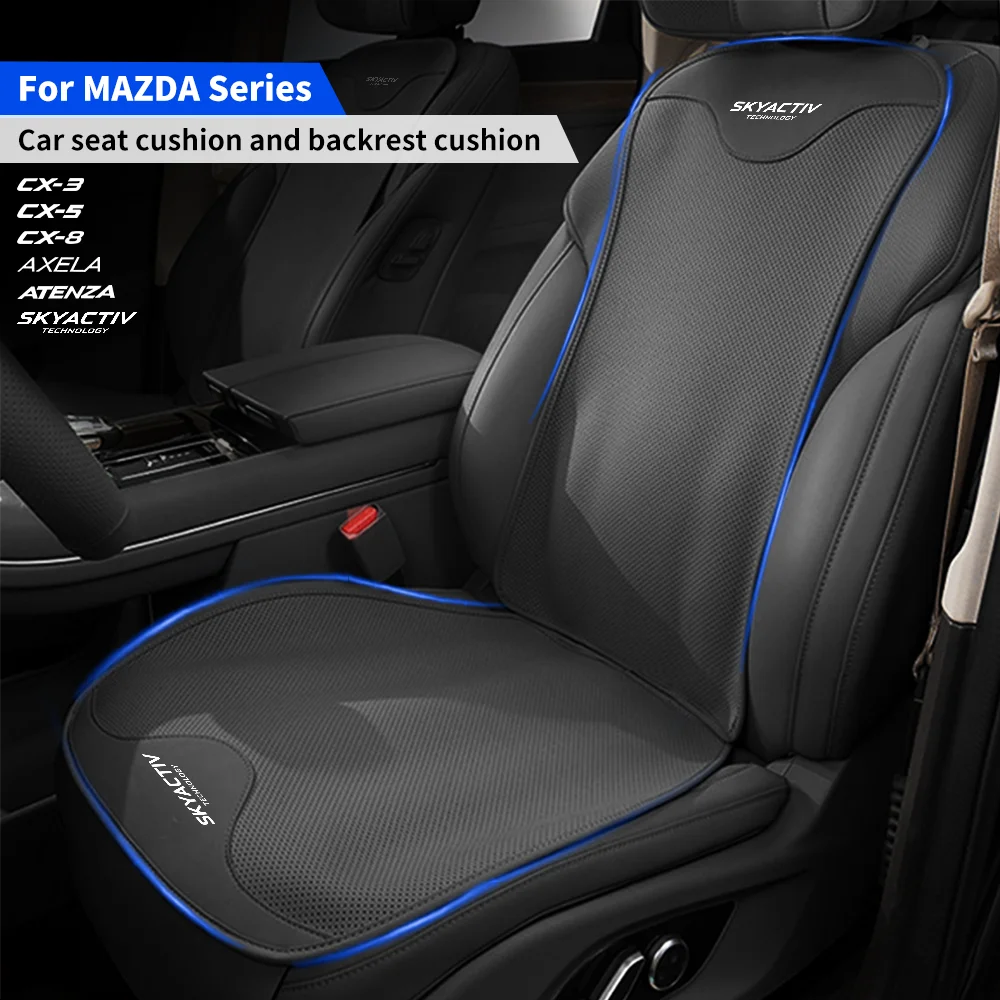 Дышащие кожаные чехлы на передние/задние автомобильные сиденья для Mazda Skyactiv CX3 CX5 CX8 Axela Atenza, защитный коврик для спинки автомобиля, подушечки для стула
Дышащие кожаные чехлы на передние/задние автомобильные сиденья для Mazda Skyactiv CX3 CX5 CX8 Axela Atenza, защитный коврик для спинки автомобиля, подушечки для стула