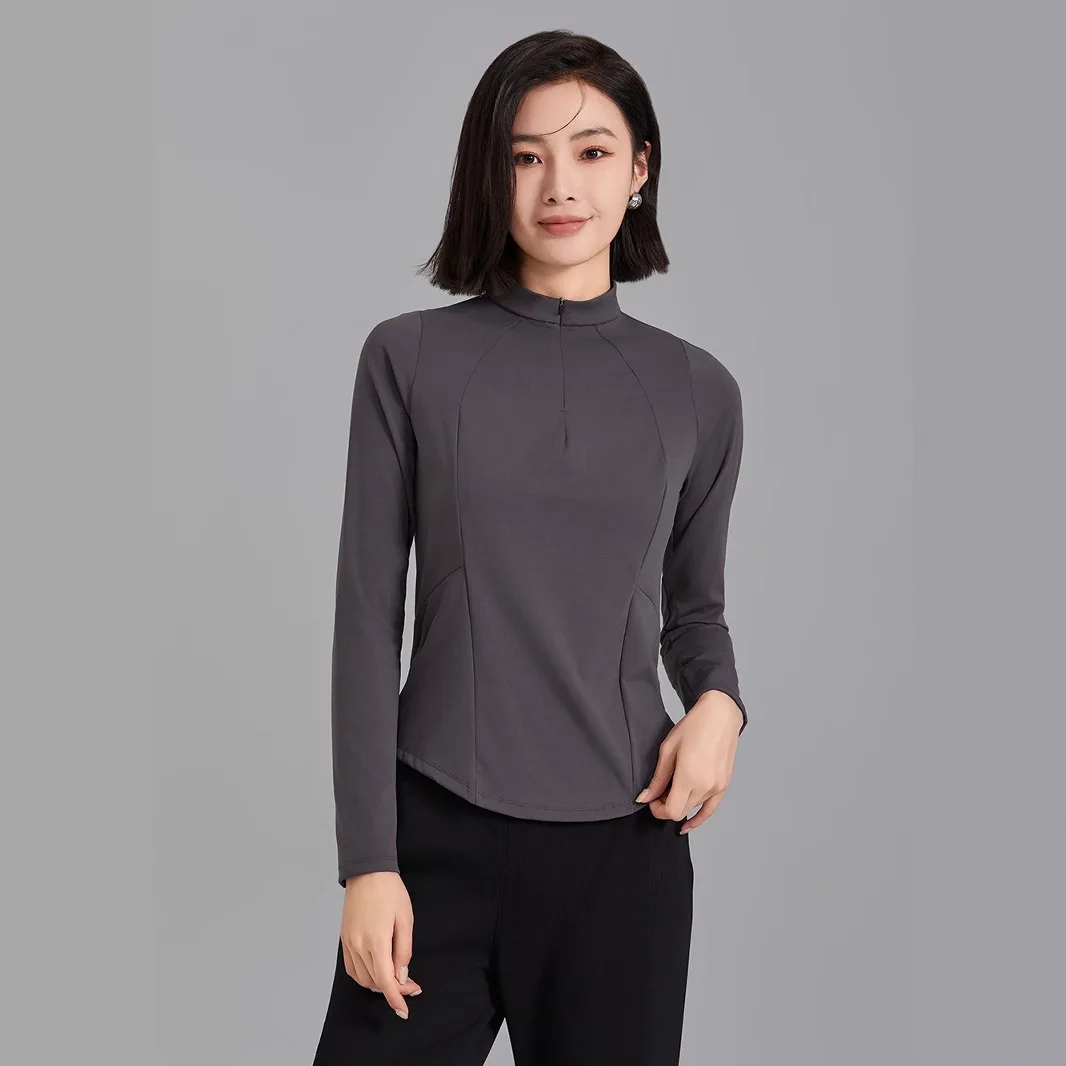 Новые удобные женские брюки Long Sve f Zip Fitn Yoga Base irt для похудения, верхняя одежда, весенне-осенние брюки с низкой талией
Новые удобные женские брюки Long Sve f Zip Fitn Yoga Base irt для похудения, верхняя одежда, весенне-осенние брюки с низкой талией