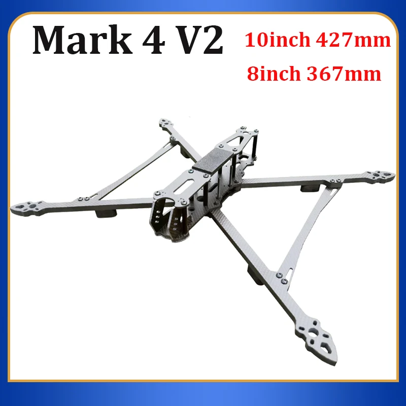 Mark4 V2 Mark4 8 дюймов 367 мм/10 дюймов 427 мм FPV набор рамок 3K из углеродного волокна TrueX для FPV камеры комплект Готово
Mark4 V2 Mark4 8 дюймов 367 мм/10 дюймов 427 мм FPV набор рамок 3K из углеродного волокна TrueX для FPV камеры комплект Готово