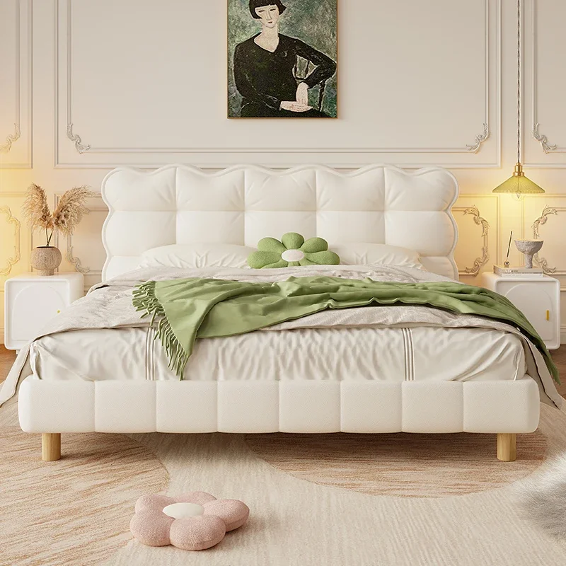 Nordic Queen Wood Double Bed Frame Modern King Size Salon Twin Bed Frame Luxury Princess Letto Matrimoniale Bedroom Furniture
Nordic Queen Wood Double Bed Frame Modern King Size Salon Twin Bed Frame Luxury Princess Letto Matrimoniale Bedroom Furniture