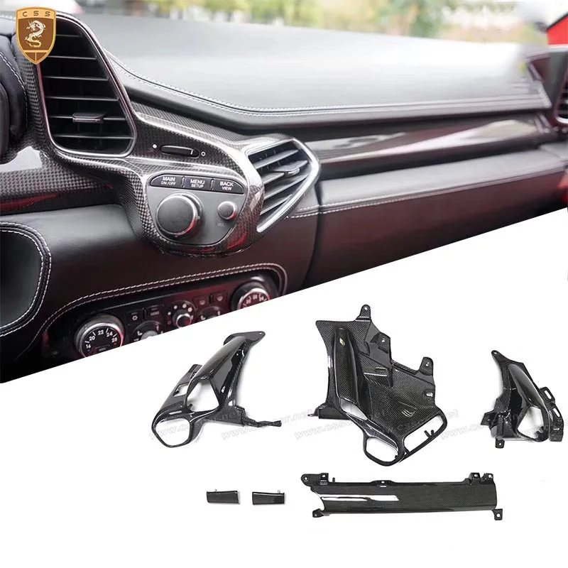 For Ferrari 458 OEM Replement Instrument Panel Air Conditioning Cover Trims Dry Carbon Fiber Interior Decoration Accessories
For Ferrari 458 OEM Replement Instrument Panel Air Conditioning Cover Trims Dry Carbon Fiber Interior Decoration Accessories
