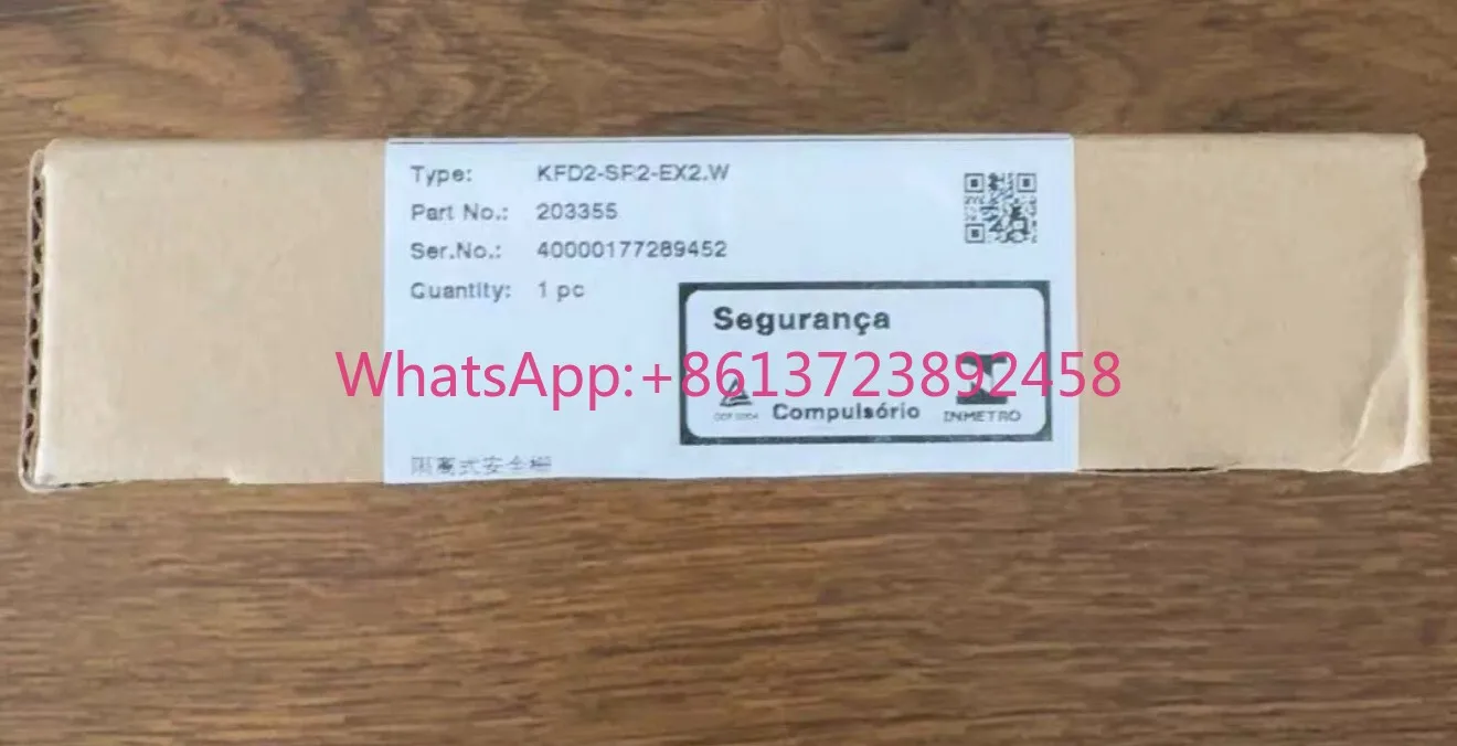 New imported Pepperl + Fuchs safety barrier KFD2-SF2-EX2.W high quality
New imported Pepperl + Fuchs safety barrier KFD2-SF2-EX2.W high quality
