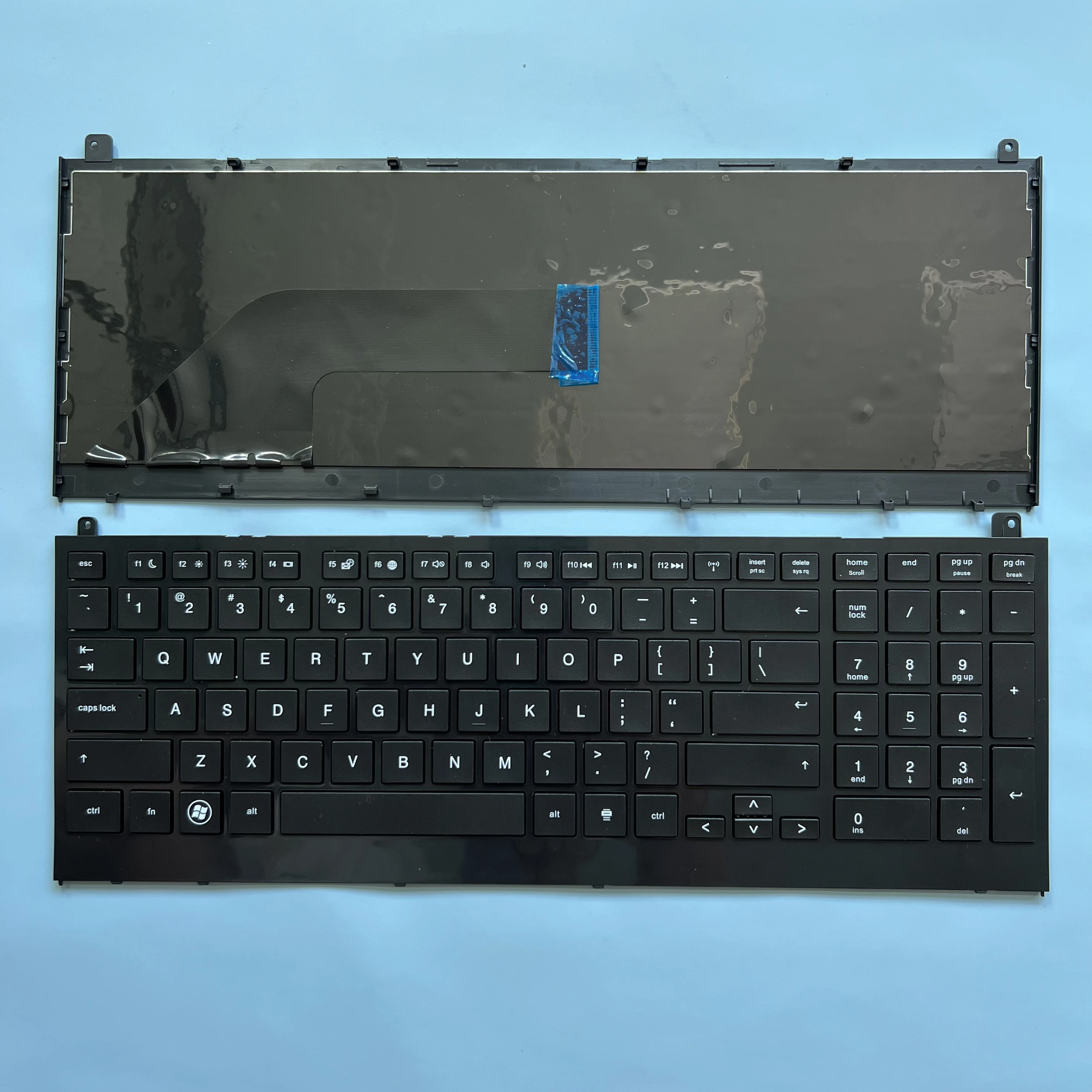 Клавиатура XIN США для HP Probook 4520 4520S 4525S 4525, черная английская клавиатура для ноутбука с рамкой без винтовой стойки 
Клавиатура XIN США для HP Probook 4520 4520S 4525S 4525, черная английская клавиатура для ноутбука с рамкой без винтовой стойки