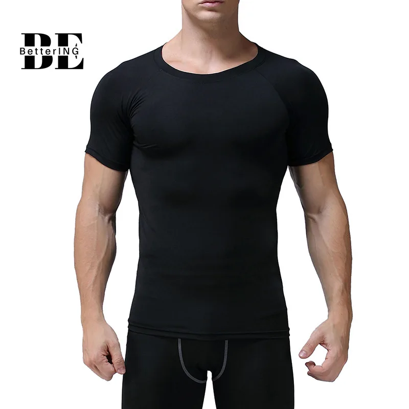 Summer 2022 New Solid Color Sports Short-sleeved Men's Basketball Fitness Suit Outdoor Training Tights Running Speed Dry Top
Summer 2022 New Solid Color Sports Short-sleeved Men's Basketball Fitness Suit Outdoor Training Tights Running Speed Dry Top